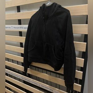 Lululemon Oversized Scuba Half-Zip - Black - Size XS/S